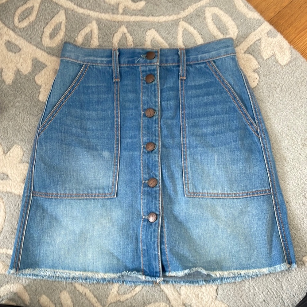 Current/Elliott denim skirt